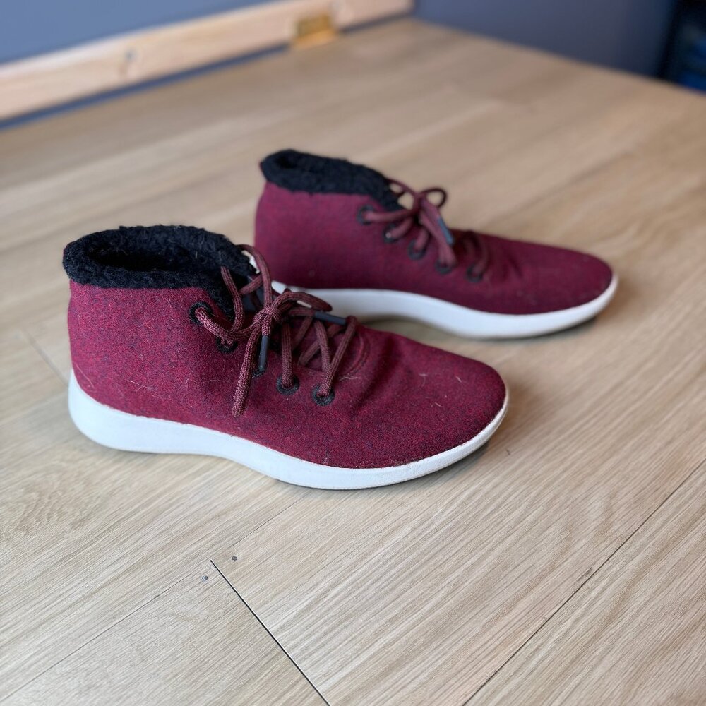 *SHOP CLOSING 4/26* Allbirds Wool Runner-up Mizzle Fluff Sneaker Boots M10
